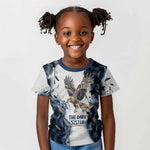 Nephthys Egyptian Kid T shirt The Dark Sister Falcon Wings Moon Veil