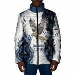 Nephthys Egyptian Padded Jacket The Dark Sister Falcon Wings Moon Veil