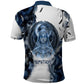 Nephthys Egyptian Polo Shirt The Dark Sister Falcon Wings Moon Veil