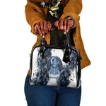 Nephthys Egyptian Shoulder Handbag The Dark Sister Falcon Wings Moon Veil