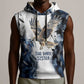 Nephthys Egyptian Sleeveless Hoodie The Dark Sister Falcon Wings Moon Veil
