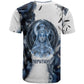 Nephthys Egyptian T shirt The Dark Sister Falcon Wings Moon Veil