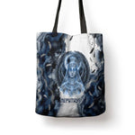 Nephthys Egyptian Tote Bag The Dark Sister Falcon Wings Moon Veil