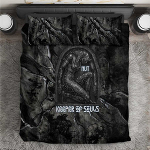 Nut Bedding Set Egyptian Keeper of Souls Celestial Stairway Ascension Path Cosmic Goddess of the Night Sky