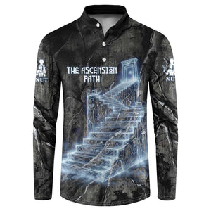Nut Button Sweatshirt Egyptian Keeper of Souls Celestial Stairway Ascension Path Cosmic Goddess of the Night Sky