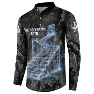 Nut Button Sweatshirt Egyptian Keeper of Souls Celestial Stairway Ascension Path Cosmic Goddess of the Night Sky