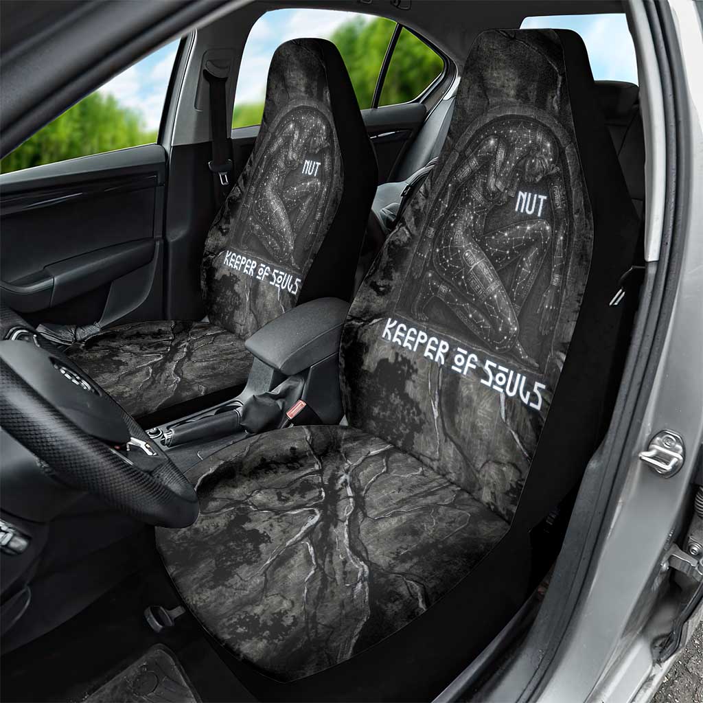 Nut Car Seat Cover Egyptian Keeper of Souls Celestial Stairway Ascension Path Cosmic Goddess of the Night Sky