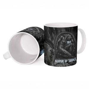 Nut Ceramic Mug Egyptian Keeper of Souls Celestial Stairway Ascension Path Cosmic Goddess of the Night Sky