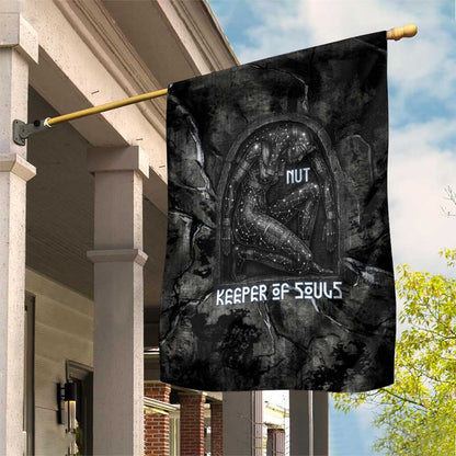 Nut Garden Flag Egyptian Keeper of Souls Celestial Stairway Ascension Path Cosmic Goddess of the Night Sky