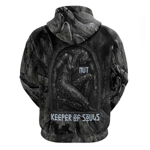 Nut Hoodie Egyptian Keeper of Souls Celestial Stairway Ascension Path Cosmic Goddess of the Night Sky