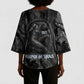 Nut Kimono Sleeve Blouse Egyptian Keeper of Souls Celestial Stairway Ascension Path Cosmic Goddess of the Night Sky