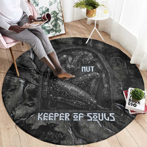 Nut Round Carpet Egyptian Keeper of Souls Celestial Stairway Ascension Path Cosmic Goddess of the Night Sky