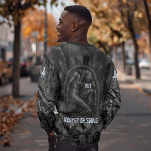 Nut Sweatshirt Egyptian Keeper of Souls Celestial Stairway Ascension Path Cosmic Goddess of the Night Sky