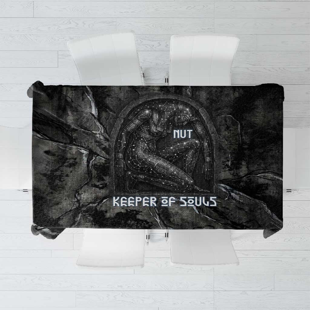 Nut Tablecloth Egyptian Keeper of Souls Celestial Stairway Ascension Path Cosmic Goddess of the Night Sky