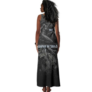 Nut Tank Maxi Dress Egyptian Keeper of Souls Celestial Stairway Ascension Path Cosmic Goddess of the Night Sky