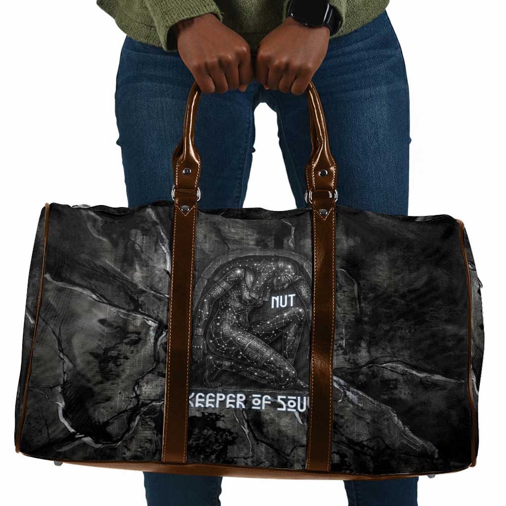 Nut Travel Bag Egyptian Keeper of Souls Celestial Stairway Ascension Path Cosmic Goddess of the Night Sky