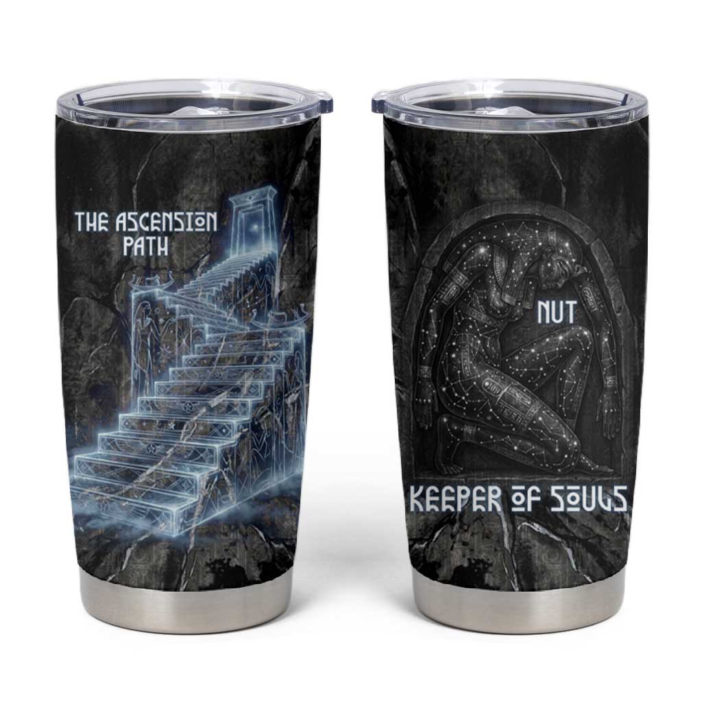 Nut Tumbler Cup Egyptian Keeper of Souls Celestial Stairway Ascension Path Cosmic Goddess of the Night Sky