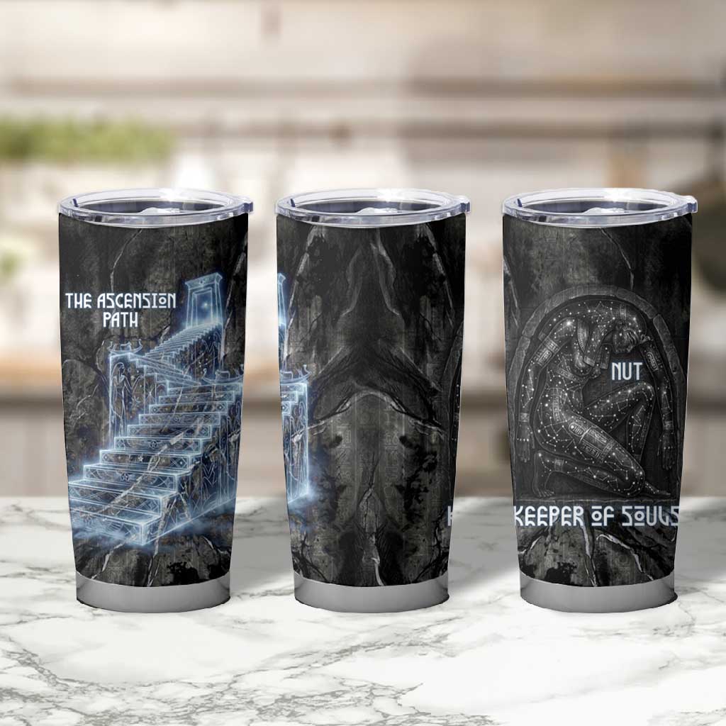 Nut Tumbler Cup Egyptian Keeper of Souls Celestial Stairway Ascension Path Cosmic Goddess of the Night Sky