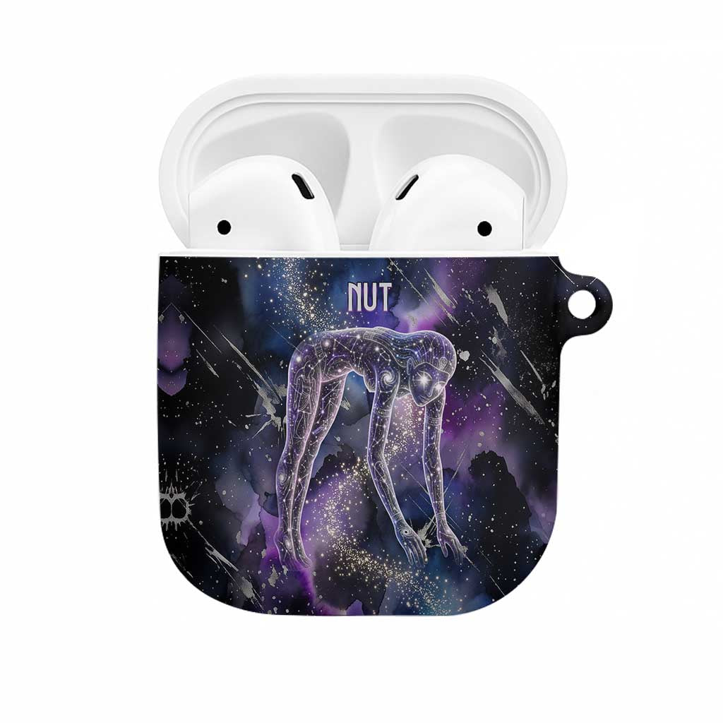 Nut Egyptian AirPods Case She Who Bore the Gods Galactic Vessel Cosmic Goddess Star Map
