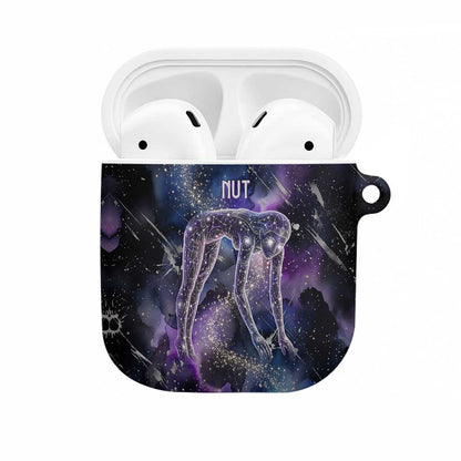 Nut Egyptian AirPods Case She Who Bore the Gods Galactic Vessel Cosmic Goddess Star Map