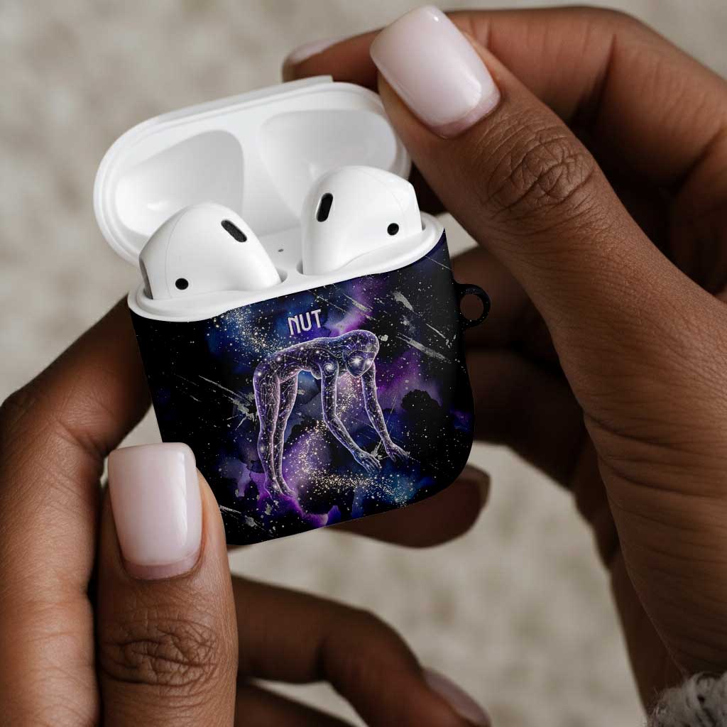 Nut Egyptian AirPods Case She Who Bore the Gods Galactic Vessel Cosmic Goddess Star Map