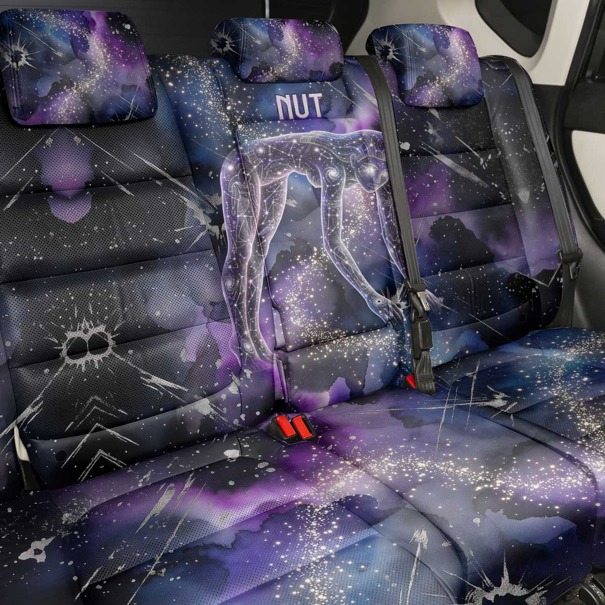 Nut Egyptian Back Car Seat Cover She Who Bore the Gods Galactic Vessel Cosmic Goddess Star Map