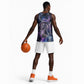 Nut Egyptian Basketball Jersey She Who Bore the Gods Galactic Vessel Cosmic Goddess Star Map
