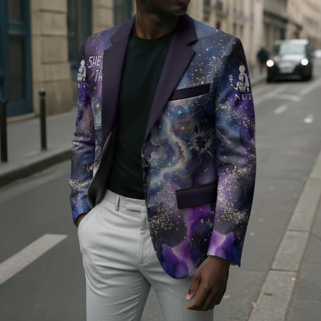 Nut Egyptian Blazer She Who Bore the Gods Galactic Vessel Cosmic Goddess Star Map