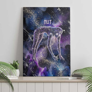 Nut Egyptian Canvas Wall Art She Who Bore the Gods Galactic Vessel Cosmic Goddess Star Map