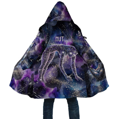 Nut Egyptian Cloak She Who Bore the Gods Galactic Vessel Cosmic Goddess Star Map