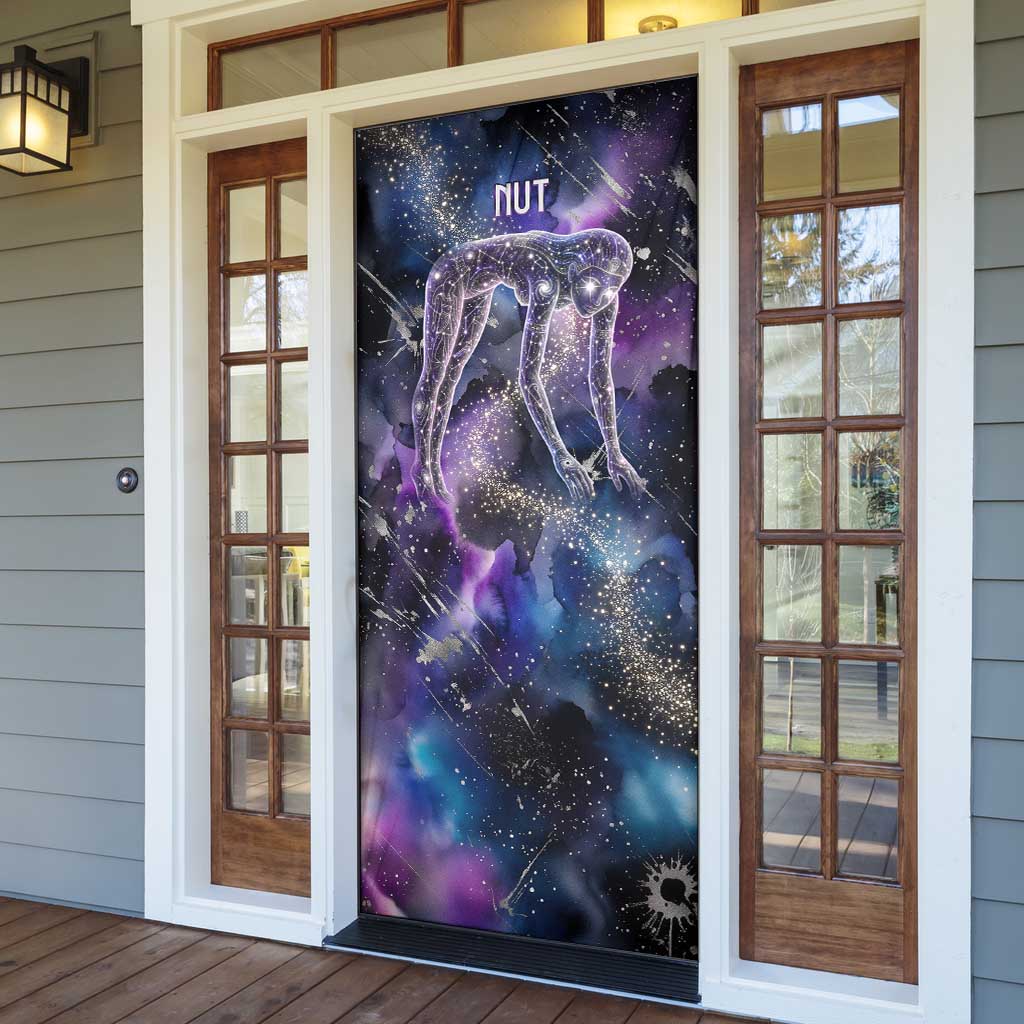 Nut Egyptian Door Cover She Who Bore the Gods Galactic Vessel Cosmic Goddess Star Map