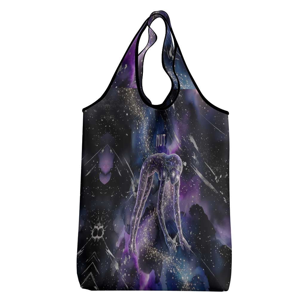 Nut Egyptian Grocery Bag She Who Bore the Gods Galactic Vessel Cosmic Goddess Star Map