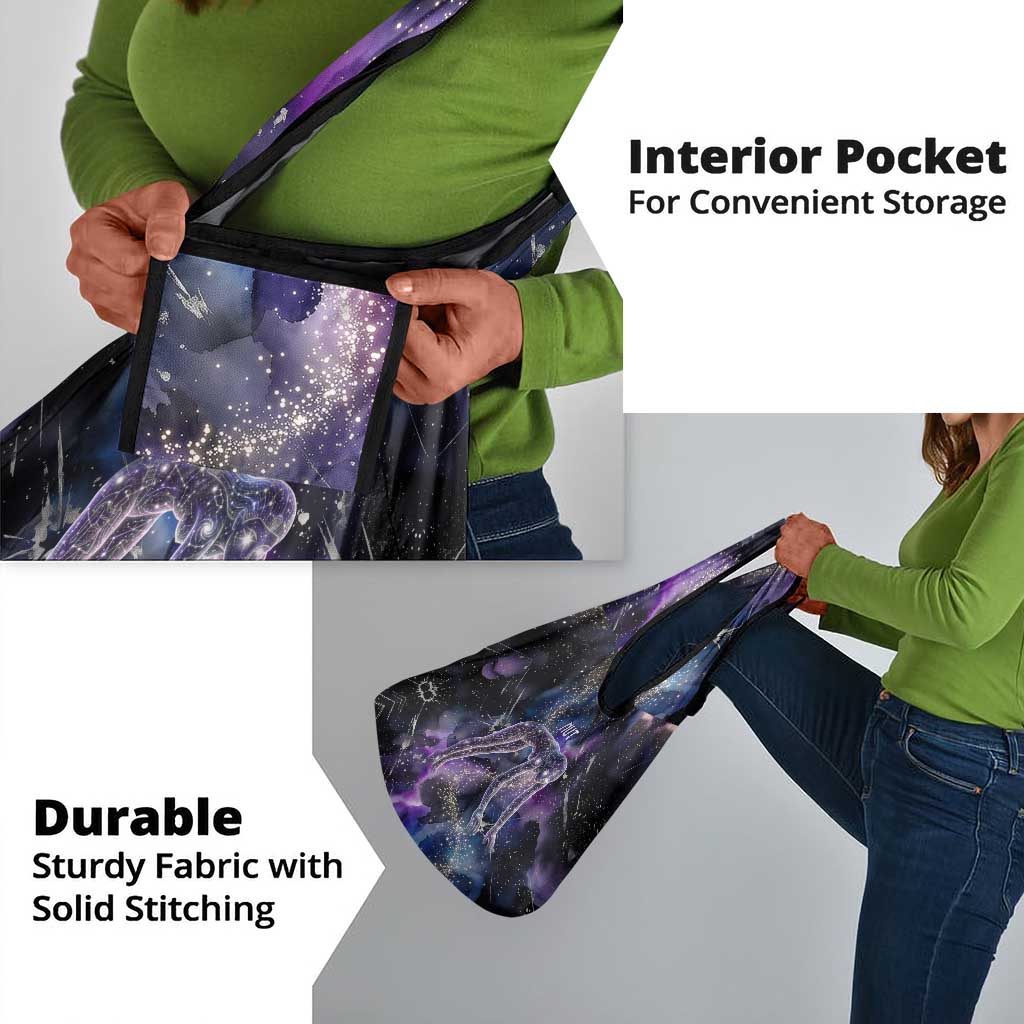 Nut Egyptian Grocery Bag She Who Bore the Gods Galactic Vessel Cosmic Goddess Star Map
