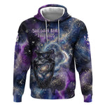 Nut Egyptian Hoodie She Who Bore the Gods Galactic Vessel Cosmic Goddess Star Map