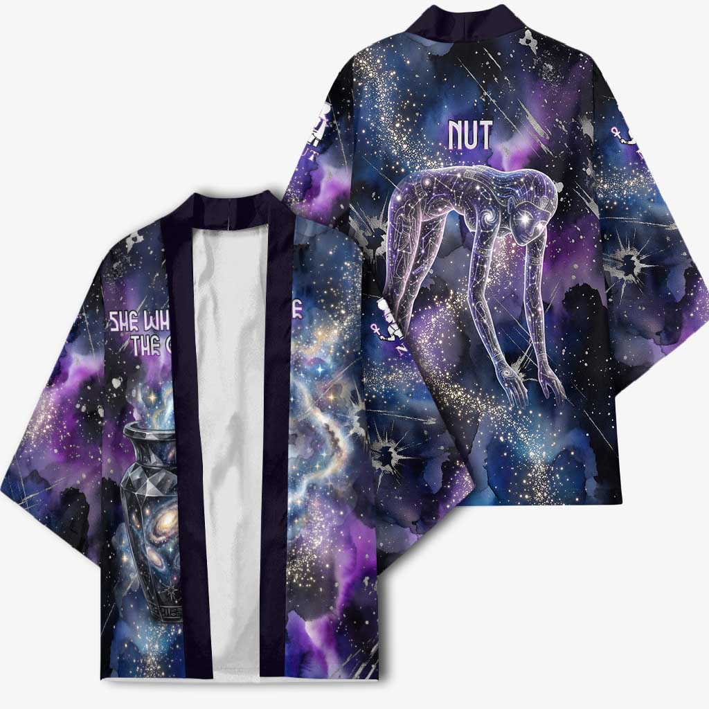 Nut Egyptian Kimono She Who Bore the Gods Galactic Vessel Cosmic Goddess Star Map