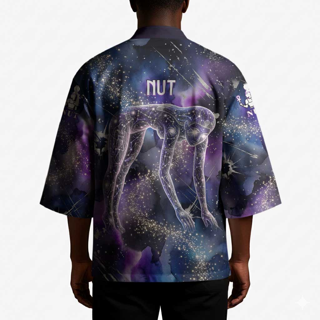 Nut Egyptian Kimono She Who Bore the Gods Galactic Vessel Cosmic Goddess Star Map