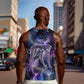 Nut Egyptian Men Tank Top She Who Bore the Gods Galactic Vessel Cosmic Goddess Star Map