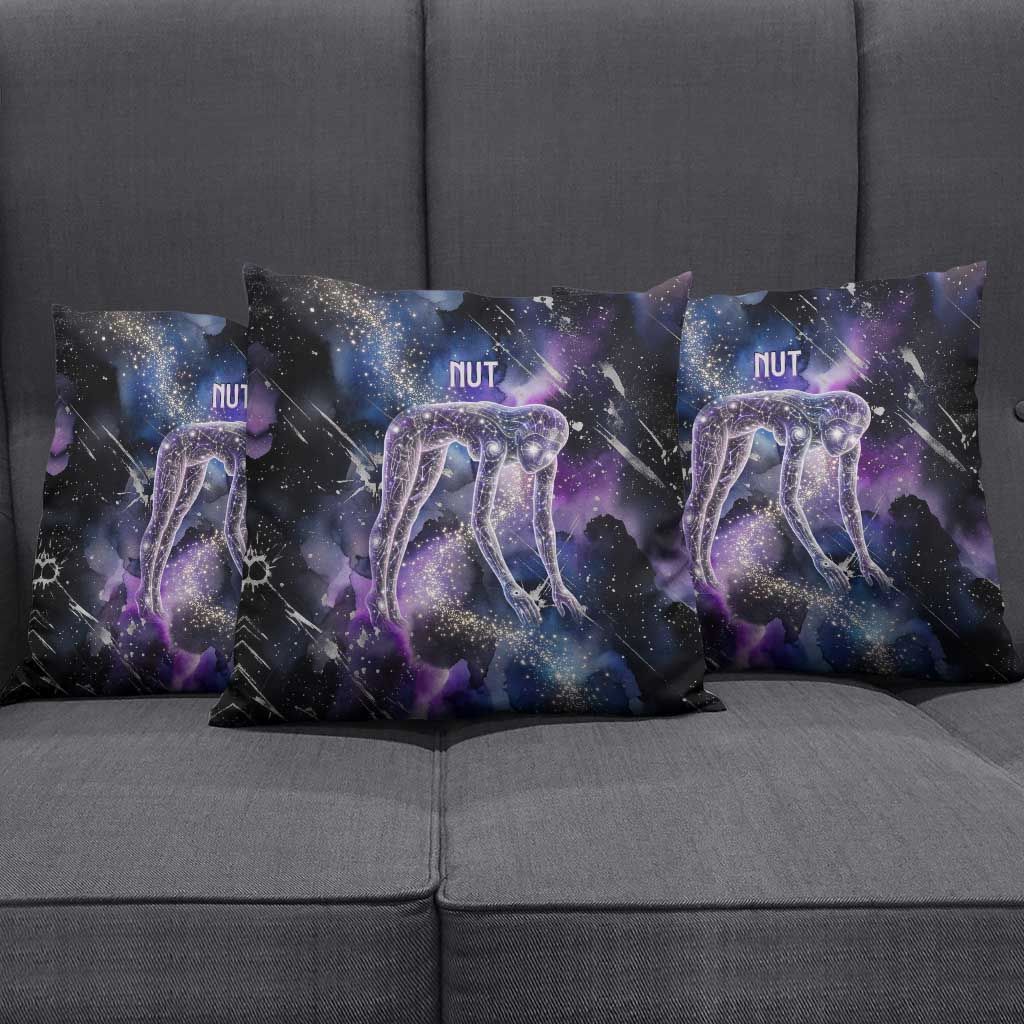 Nut Egyptian Pillow Cover She Who Bore the Gods Galactic Vessel Cosmic Goddess Star Map