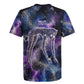 Nut Egyptian Rugby Jersey She Who Bore the Gods Galactic Vessel Cosmic Goddess Star Map