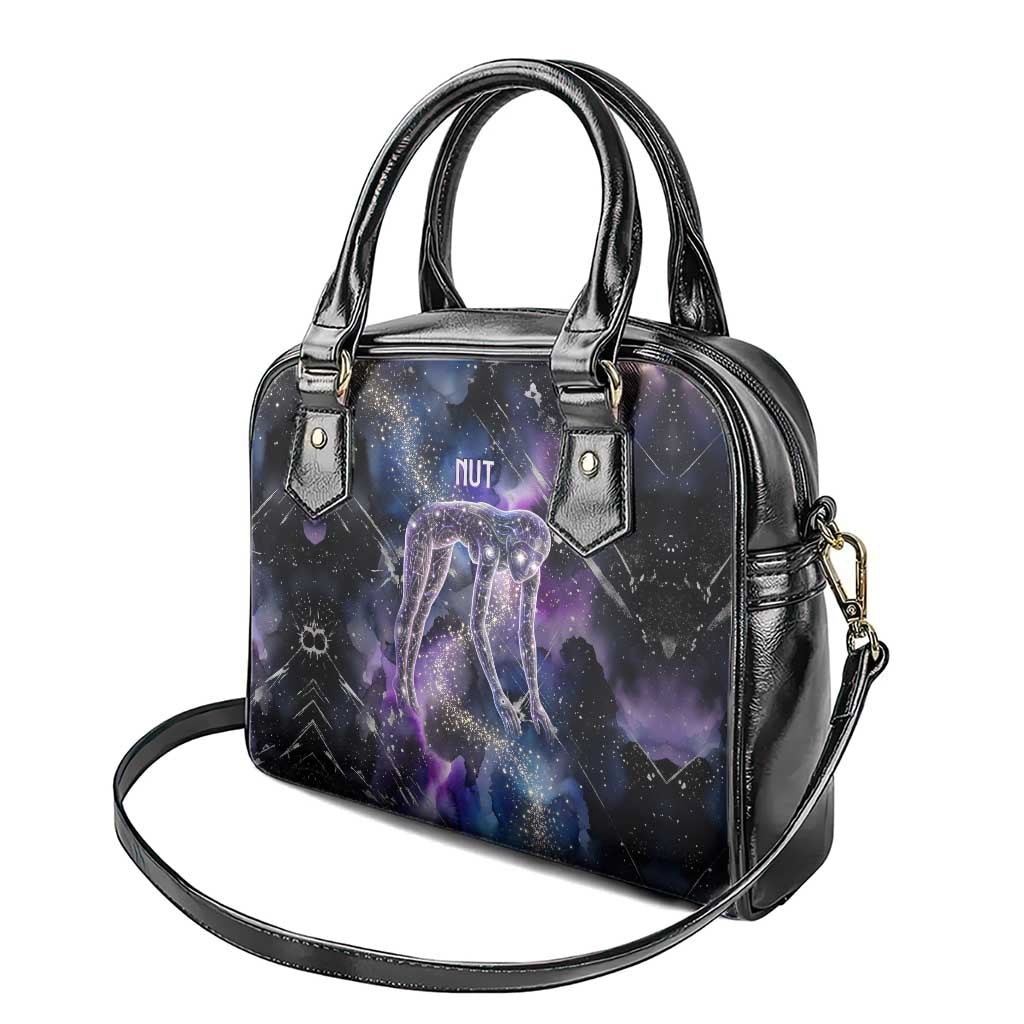 Nut Egyptian Shoulder Handbag She Who Bore the Gods Galactic Vessel Cosmic Goddess Star Map