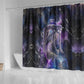 Nut Egyptian Shower Curtain She Who Bore the Gods Galactic Vessel Cosmic Goddess Star Map