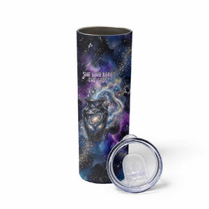 Nut Egyptian Skinny Tumbler She Who Bore the Gods Galactic Vessel Cosmic Goddess Star Map