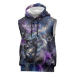 Nut Egyptian Sleeveless Hoodie She Who Bore the Gods Galactic Vessel Cosmic Goddess Star Map