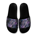 Nut Egyptian Slide Sandals She Who Bore the Gods Galactic Vessel Cosmic Goddess Star Map