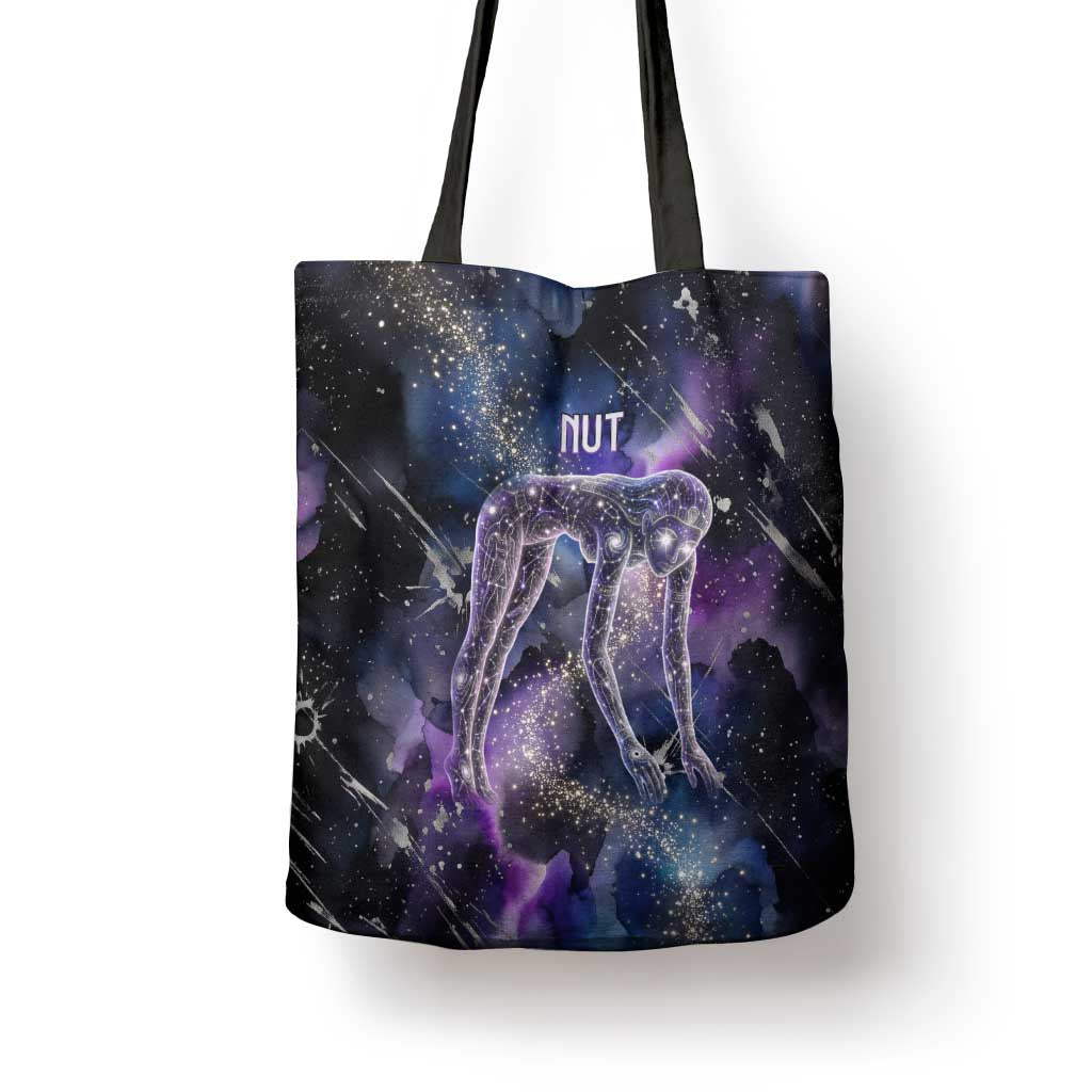 Nut Egyptian Tote Bag She Who Bore the Gods Galactic Vessel Cosmic Goddess Star Map