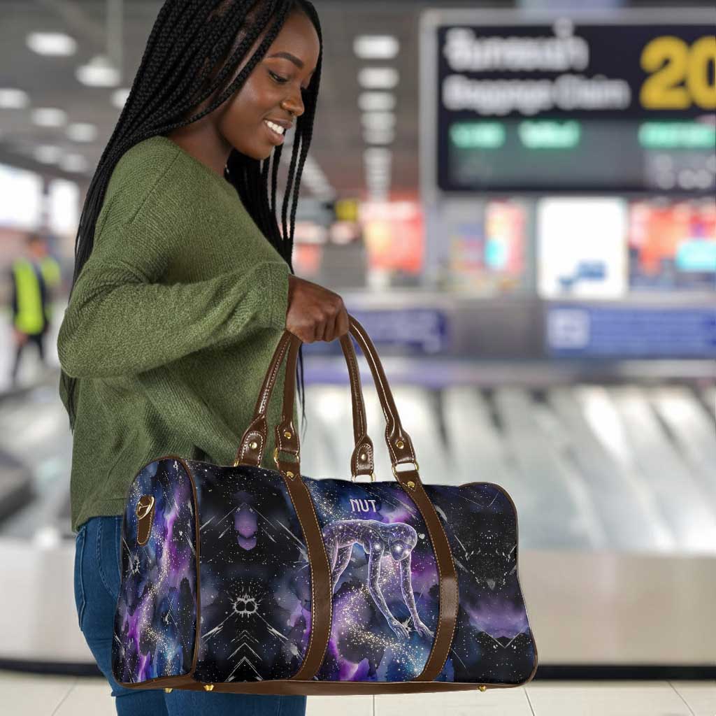 Nut Egyptian Travel Bag She Who Bore the Gods Galactic Vessel Cosmic Goddess Star Map