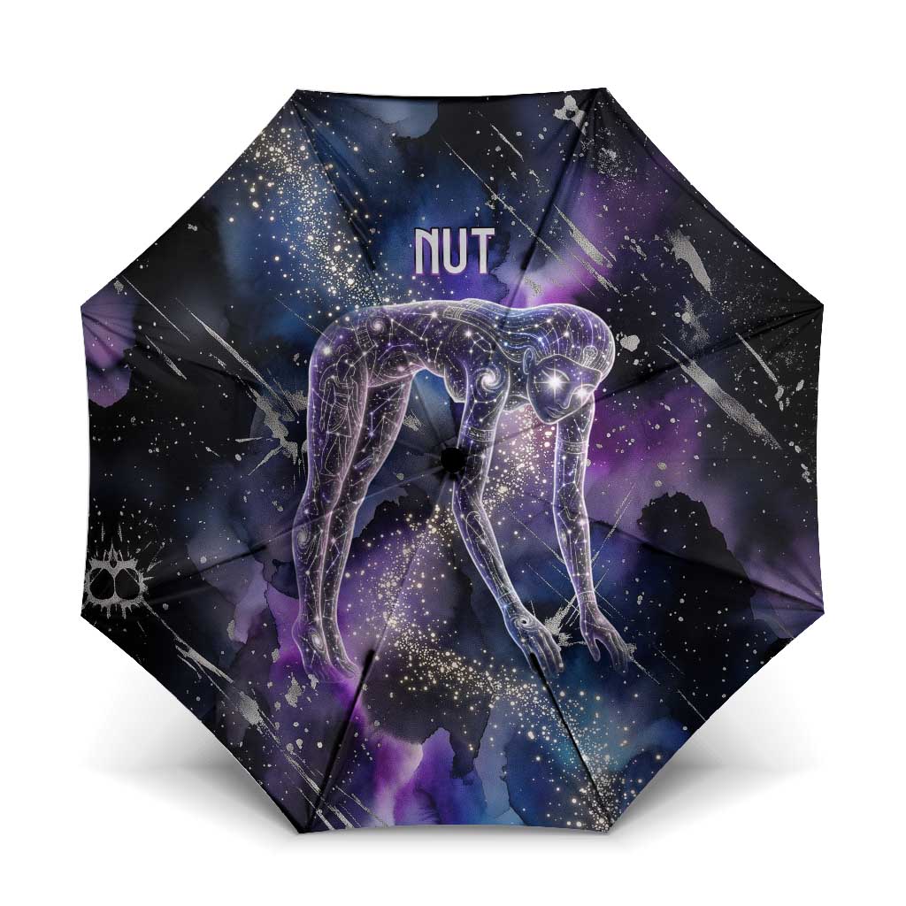 Nut Egyptian Umbrella She Who Bore the Gods Galactic Vessel Cosmic Goddess Star Map