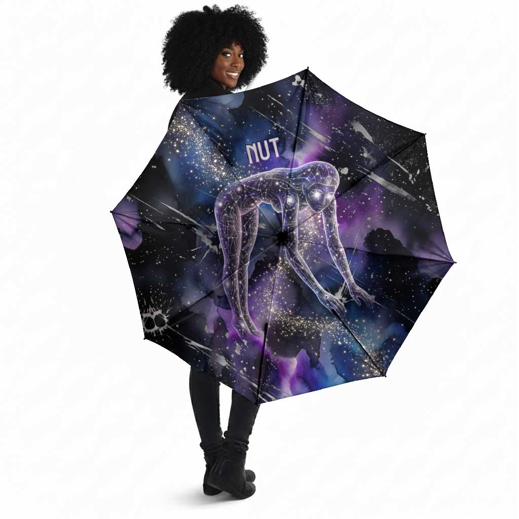 Nut Egyptian Umbrella She Who Bore the Gods Galactic Vessel Cosmic Goddess Star Map