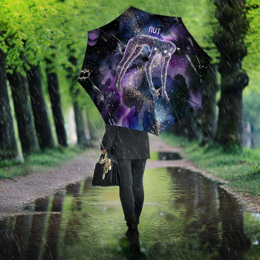Nut Egyptian Umbrella She Who Bore the Gods Galactic Vessel Cosmic Goddess Star Map