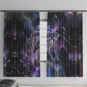 Nut Egyptian Window Curtain She Who Bore the Gods Galactic Vessel Cosmic Goddess Star Map